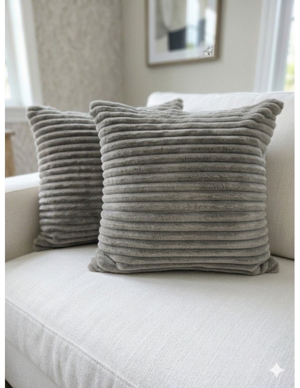 Almohadón Noelia 50x50 (Gris) -  Juli Design Home