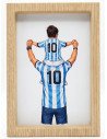 Cuadro Papa e Hijo Argentina -  Juli Design Home