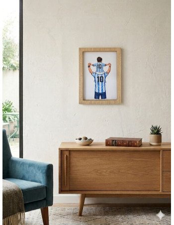 Cuadro Papa e Hijo Argentina -  Juli Design Home 2