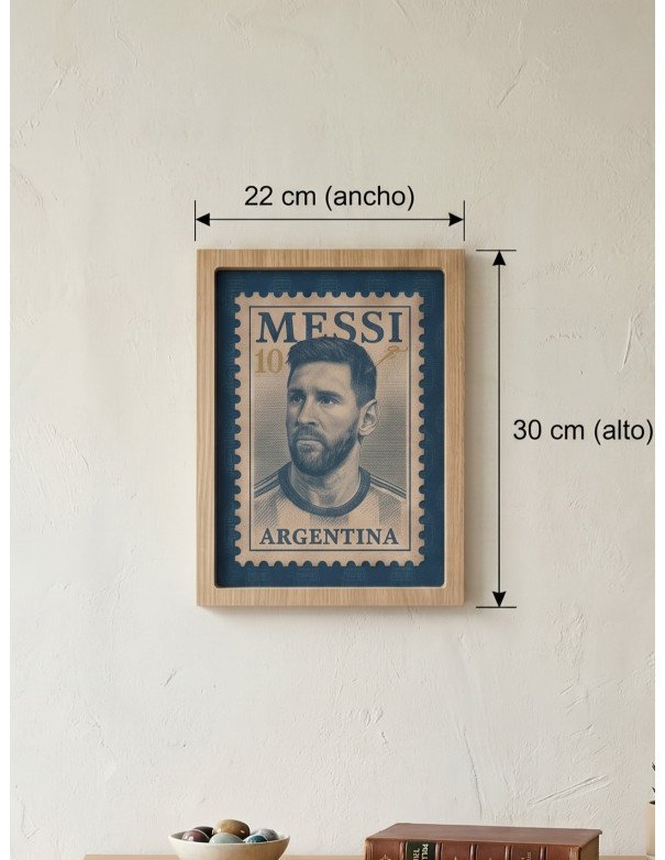 Cuadro Messi -  Juli Design Home