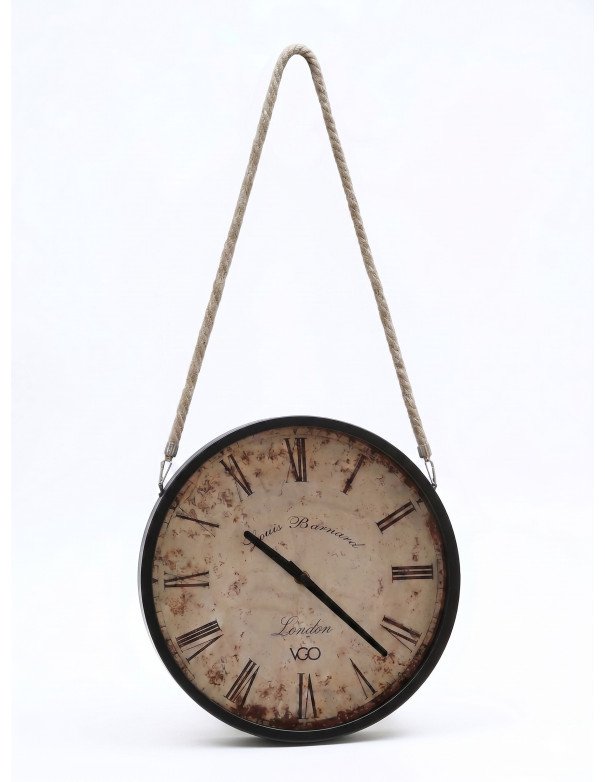 Reloj Vintage Negro 30cm - Juli Design Home