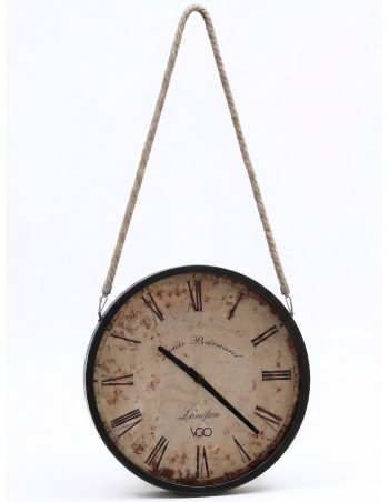 Reloj Vintage Negro 30cm - Juli Design Home