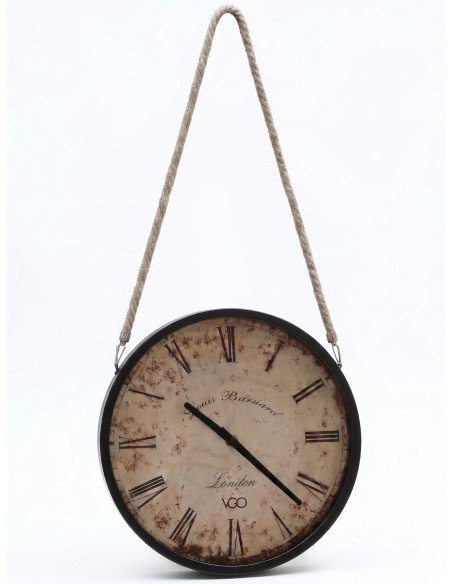 Reloj Vintage Negro 30cm - Juli Design Home
