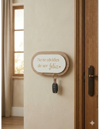 Porta Llaves Ser Feliz - Juli Design Home 2