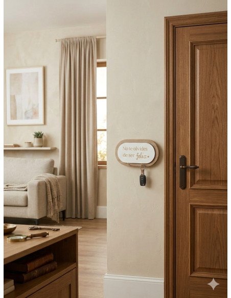 Porta Llaves Ser Feliz - Juli Design Home