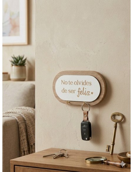 Porta Llaves Ser Feliz - Juli Design Home