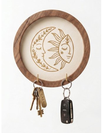 Porta Llaves Sol y Luna - Juli Design Home