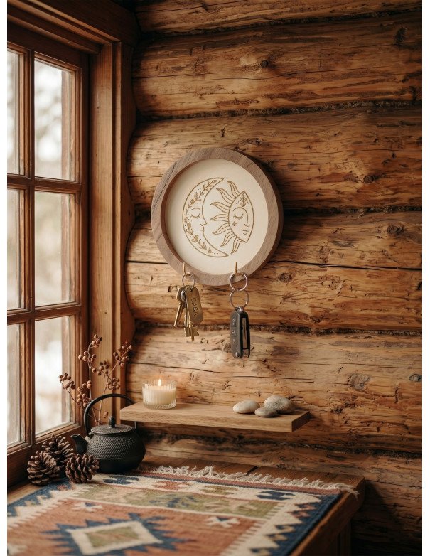 Porta Llaves Sol y Luna - Juli Design Home