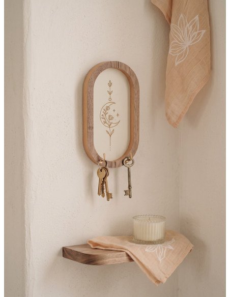 Porta Llaves Luna Flores - Juli Design Home