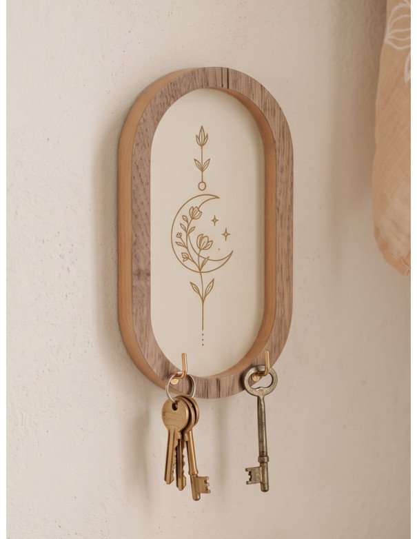 Porta Llaves Luna Flores - Juli Design Home