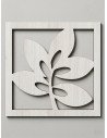 Cuadro Hoja III - Teka 35cm 6mm - Juli Design Home
