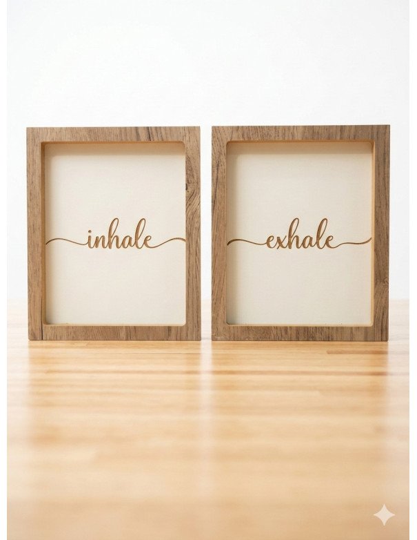 Cuadros Inhale Exhale -  Juli Design Home
