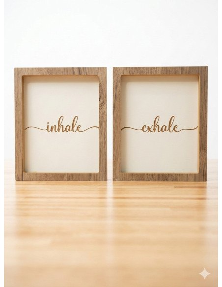 Cuadros Inhale Exhale -  Juli Design Home
