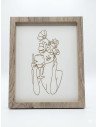 Cuadro Mujer Copa -  Juli Design Home