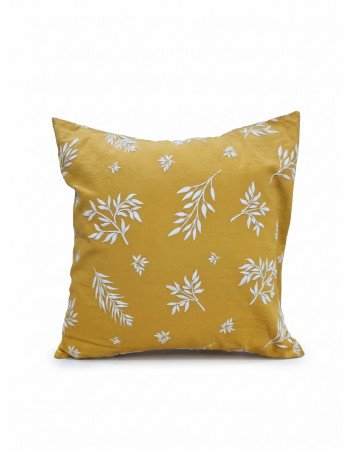 Funda de Almohadón Estampada 50x50 (Mostaza) -  Juli Design Home