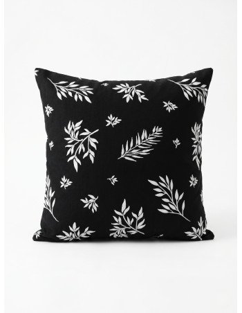 Funda de Almohadón Estampada 50x50 (Negro) -  Juli Design Home