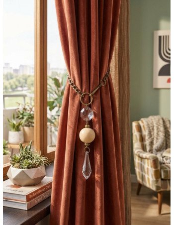 Sujeta Cortinas Cairel Vintage  - Juli Design Home 2