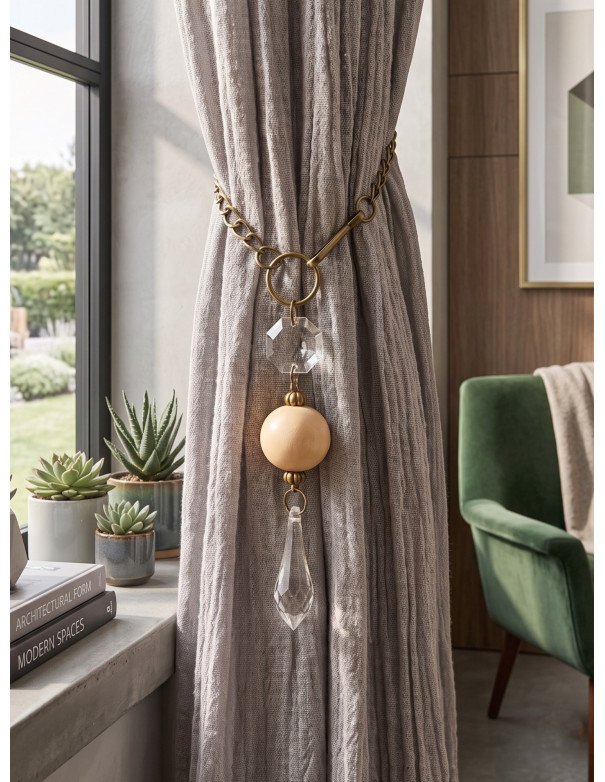 Sujeta Cortinas Cairel Vintage  - Juli Design Home