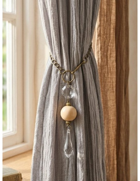 Sujeta Cortinas Cairel Vintage  - Juli Design Home