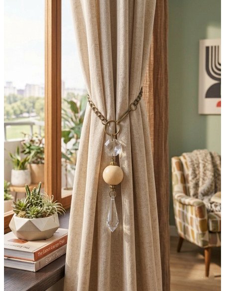 Sujeta Cortinas Cairel Vintage  - Juli Design Home