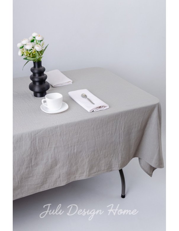 Mantel Gris Perla (250x150) - Juli Design Home