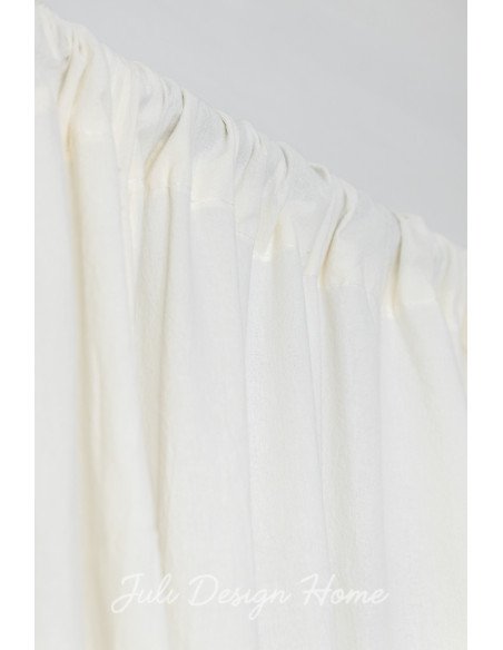 Juego de Cortinas Tusor Natural - Juli Design Home